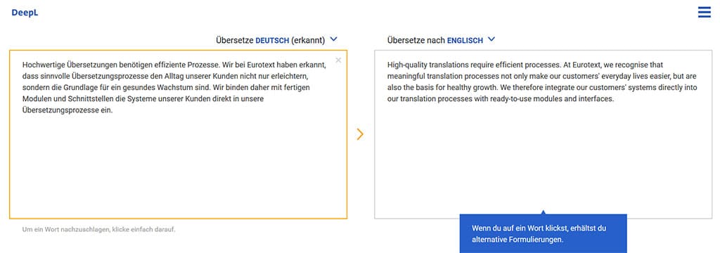 Wussten Sie schon... was mit Machine Translation möglich ist? Und was