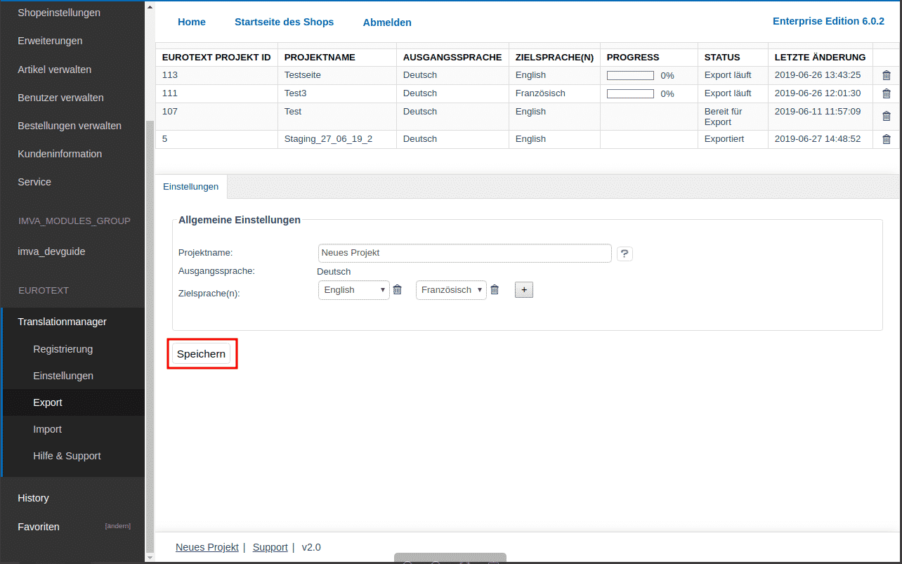 translationMANAGER für OXID